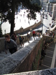 SX31417 Machteld, Hans and Pepijn climbing stairs from Piazza del Popolo.jpg